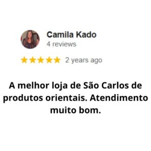 A melhor loja de São Carlos de produtos orientais. Atendimento muito bom.
